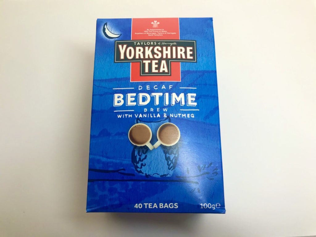 ヨークシャーティーのディカフェベッドタイムは就寝前の一杯におすすめ THE LONDON NOTEBOOK